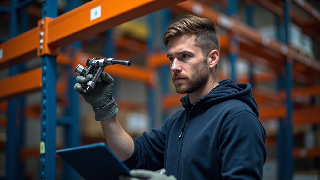 elvothos safety inspection and maintenance work on shelving systems
